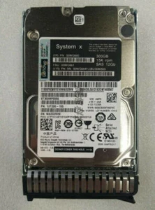 00WG661 00WG660 00WG664 LENOVO 300GB 15K 12G 2.5" G3HS SAS Hard Drive - Picture 1 of 3