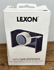 Lexon City Tape Dispenser Desk Tape Dispenser LD139 Metallic Gray