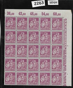 MNH Stamp block PF60 Sc 144 Iron worker Weimar Republic Germany 1921 #2263 - Picture 1 of 2