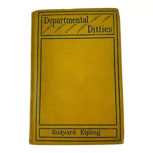 1913 Departmental Ditties, Ballads, Barrack Room Ballads by Rudyard Kipling - Picture 1 of 8