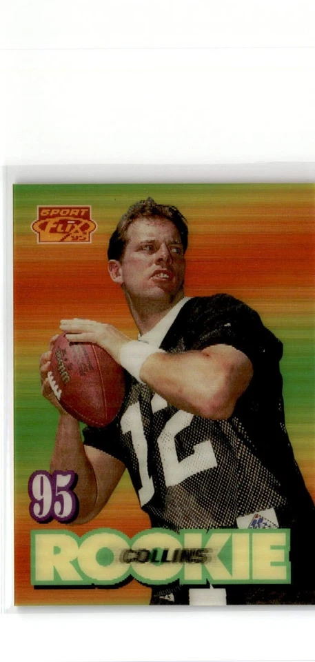 1995 Sportflix Football Card #122 Kerry Collins Rookie - Image 1 of 1