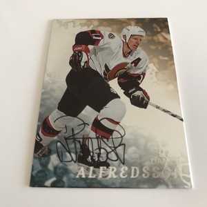 NHL Card,Daniel Alfredsson,Autograph BAP 1998-99,Ottawa