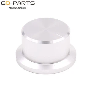 CNC Machined Solid Aluminum Volume Control Knob 6mm Hole Dia.48mm Height 26mm - Picture 1 of 6