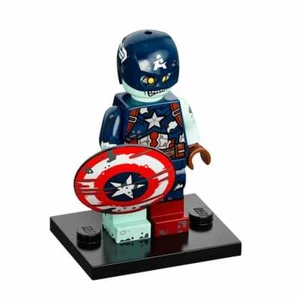 FIGURINE MINIFIGURE LEGO SERIE MARVEL STUDIOS 71031 N°9 ZOMBIE CAPTAIN AMERICA - Imagen 1 de 1