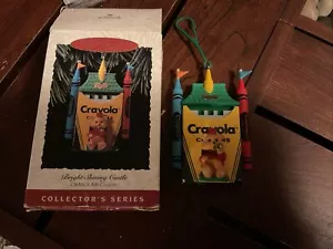 Crayola Crayons Christmas Ornament Bright Shining Castle Hallmark Keepsake 1993 - Picture 1 of 4