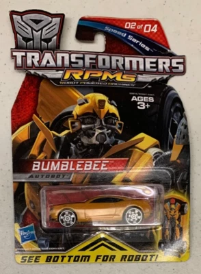 Transformers RPMs Autobot Bumblebee Speed Series Toy Car Sealed 2009 Dreamworks - Image 1 of 2