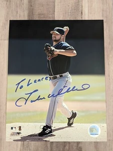 Jake Westbrook Signed 8x10 Photo File COA Indians Cardinals Yankees To Lance - Picture 1 of 1