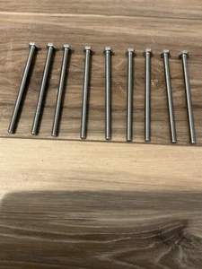 1/4-20 x 4 1/2" Sechskantschrauben Edelstahl BRANDNEU - Bild 1 von 1