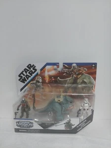 Star Wars Mission Fleet The Mandalorian Blurrg & Remnant Stormtrooper Figure Set - Picture 1 of 3