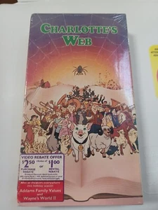 Charlotte's Web - VHS Factory Sealed - Debbie Reynolds - McDonald's Edition - Imagen 1 de 1