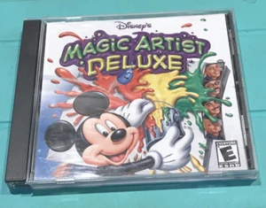 Disney’s Magic Artist Deluxe PC Interactive Art MAC Window 2001 Drawing Mickey - Picture 1 of 4