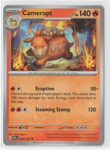 Pokemon Obsidian Flames 032/197 Camerupt - Imagen 1 de 1