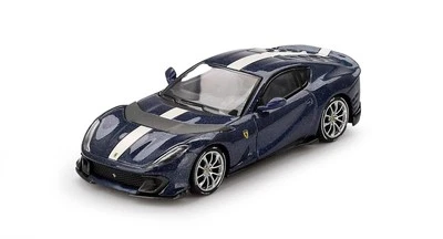 BBR Models 1:64 FERRARI 812 COMPETIZIONE BLU TOUR DE FRANCE 2023 - BBRFER64011 - Immagine 1 di 3