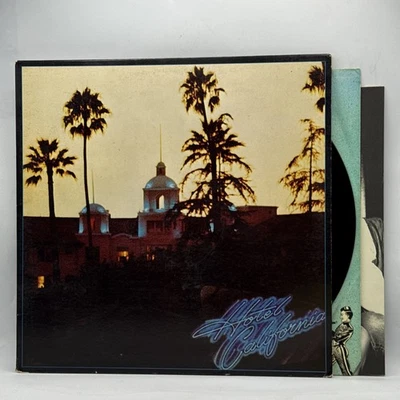 Eagles - Hotel California - 1976 US Press with Original Poster (VG+) Foto 1 de 4