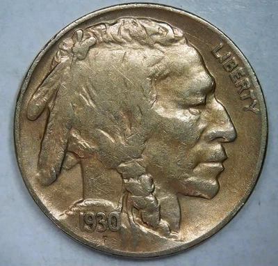 1930-S__Níquel de búfalo__Cabeza de indio, alta calidad, moneda, Foto 1 de 2