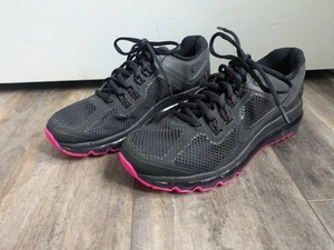 NWOB Nike Air Max 2013 LE Women’s Shoes 579585-060 Black Pink 8.5 NEW FREE SHIP - Picture 1 of 7