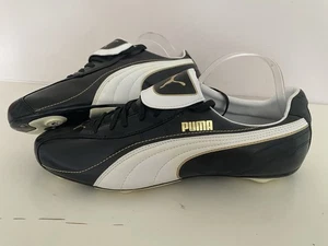 PUMA ESITO XL SG BLACK/WHITE Football Boots 101599-01 Brand New Size 11 - Picture 1 of 6