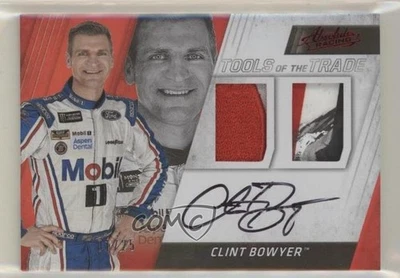2017 Panini Absolute Spectrum Red /25 Clint Bowyer #TTDS-CB Auto - Image 1 of 2