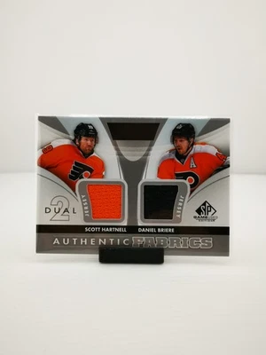 2012-13 SP Game Used Edition Authentic Fabrics Dual Scott Hartnell Daniel Briere - Image 1 of 4