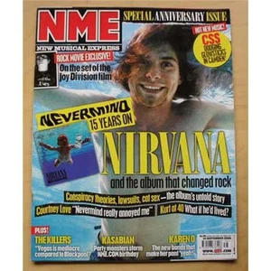 NIRVANA NME MAGAZINE SEPT 23 2006 NEVERMIND 15 YEARS ON COVER WITH MORE INSIDE U - Picture 1 of 2
