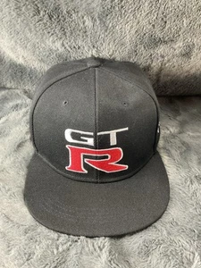 Black and red Nissan GT-R snapback Cap. Brand new, shape retainer provided - Picture 1 of 8