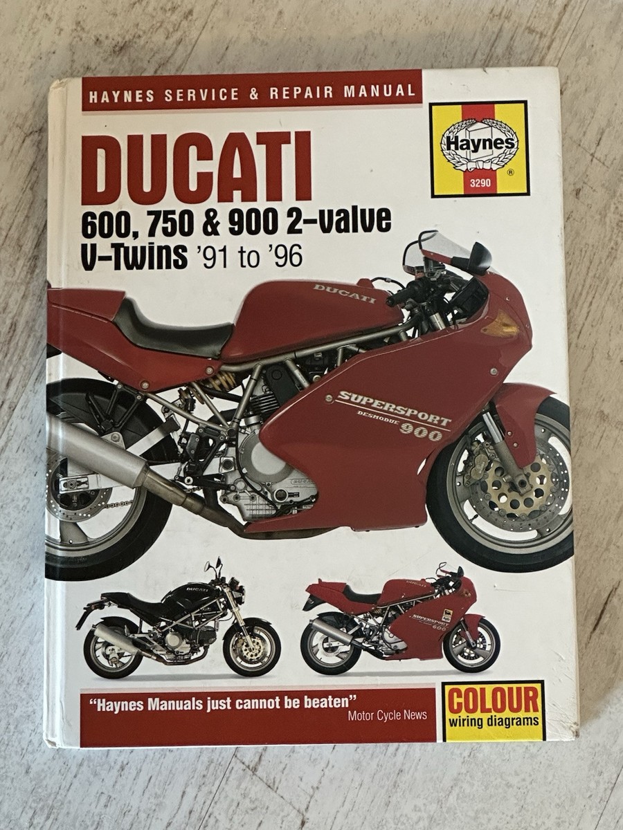 Manuale Di Manutenzione Haynes Per Ducati 748, 916 E 996 V-Twins Dal 1994 Al 2001 - Foto 8