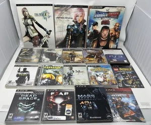 Playstation 3 Game Lot Strategy Guides Tested Working Final Fantasy Fear More - Picture 1 of 7