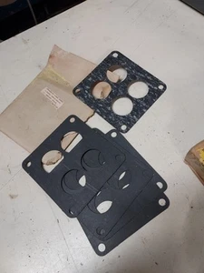 FORD NOS Y Block Carburetor Flange Gaskets 4V FAIRLANE THUNDERBIRD MERCURY 312 - Bild 1 von 2