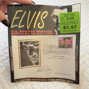 1993 Elvis Presley USPS First Day Issue Cover 3of5 Limited Edition #00888 Stamp - Bild 1 von 8