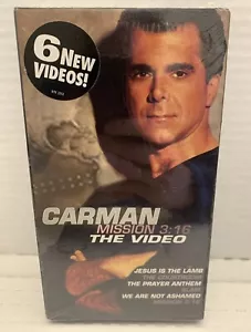 CARMAN....."MISSION 3 : 16 THE VIDEO"......NEW VHS VIDEO - Picture 1 of 6