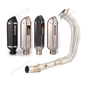 For Yamaha MT-07 FZ07 YZF R7 XSR700 2014-2025 Exhaust System Muffler Silencers - Picture 1 of 11