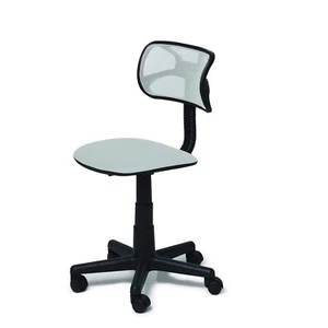 Urban Lifestyle Swivel Mesh Desk Chair, Silver 21D x 21W x 33H in - Picture 1 of 7