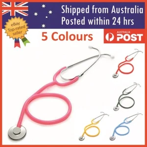 Professional Stethoscope Single Head Doctor Nurse Vet Medical Student HealthWork - Picture 1 of 14