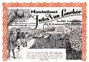 LOT 3 LG RARE MINT 1927 BELGIAN CONGO BONDS Nude Black Fem Workers Truck CV $100 - Picture 1 of 2