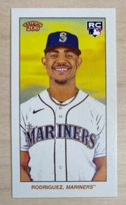 JULIO RODRIGUEZ RC 2022 Topps 206 Wave 5 TOLSTOI [/25] #W5-30 -SEATTLE MARINERS - Foto 1 di 2