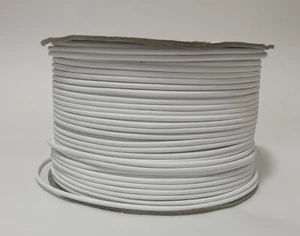 Cable telefónico 150m BT CW1308 - 2 pares internos 4 núcleos 0,5 mm blanco 100 % cobre - Imagen 1 de 5