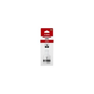 Canon GI 26 BK Black Inkjet Printer Ink Pigment Sharp Crisp Color Documents - Picture 1 of 3