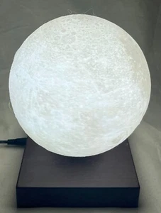 Levitating Moon Lamp 3D Galaxy Planet Lamp Floating Color Changing +Touch Base - Picture 1 of 3
