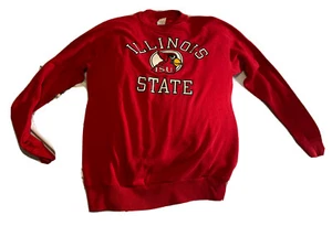 Vintage 80s 90s Tultex Illinois State University Cardinals ISU Size XL Sweater - Picture 1 of 8