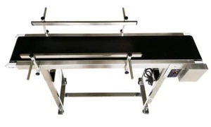 TECHTONGDA® 82.6"Lx15.7"W PVC Flat Conveyor Belt System for Industrial Transport - Picture 1 of 6