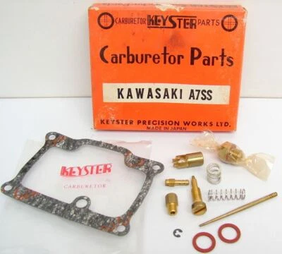 Винтажный новый из старых запасов Kawasaki A7SS A7 SS Keyster карбюратор карбюратор струи ремонт комплект для восстановления  - Изображение 1 из 2