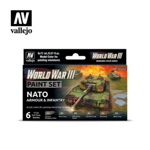 Team Yankee WWIII NATO Armour & Infantry Paint Set - Picture 1 of 2