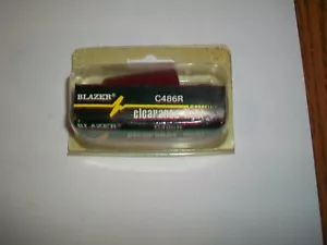 Nuevo de Lote Antiguo Blazer Luz Marcadora Lateral 1 1/2" Superficie Oreja Soportes # C486R - Imagen 1 de 4