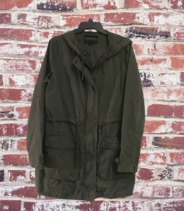 Forever 21 Light Weight Plus Size Army Green Coat Size 0X - Picture 1 of 2