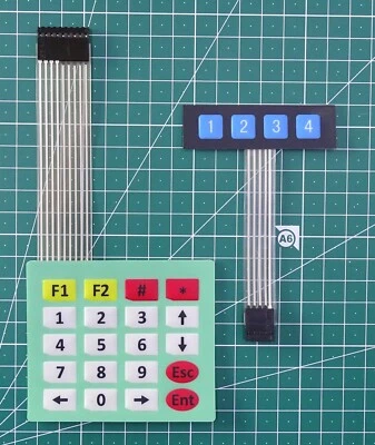 Clavier matriciel membrane pour Arduino ou autre