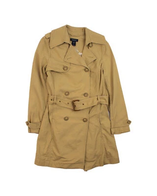 Gabardina clásica de doble botonadura Gant para dama talla S Foto 1 de 4