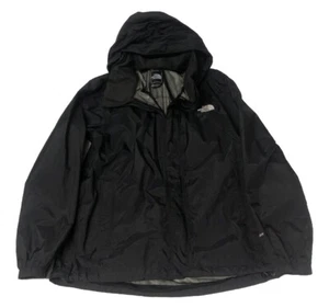 The North Face Resolve Giacca Uomo Grande Nera Nylon Pioggia HyVent AR9T Leggera - Foto 1 di 12