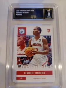 2022-23 Chronicles Draft Picks Bennedict Mathurin Rookie Arizona #3 GMA 9 Mint  - Picture 1 of 2