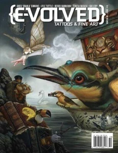 E-VOLVED #10 - GREG CRAOLA SIMKINS TATTOOS & FINE ART MAGAZINE EVOLVED - Imagen 1 de 10