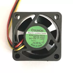 SUNON KDE1204PKVX 12V 1.6W 3P Cooler Cooling Fan 40*40*20mm For CISCO 2950-24 - Picture 1 of 5